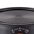 Miniatyrbillede 7 af 8: Elektrisk tekeddel Multifunktionel Mini Anti-tørbrænding Hurtig opvarmning Elektrisk komfur til kontorhjem CN-stik 220V Sort