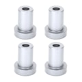 Miniatyrbilde 6 av 8: 4 stk Benk Hunder 19 mm Diameter Arbeidsbenk Pigg Aluminiumlegering Høyfasthet Trebearbeiding Desktop Stopp Tenon Sølv