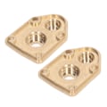 Miniatyrbillede 6 af 8: 2 stk. portalkapper forreste og bageste messinggear ydre hus til Axial UTB18 Capra