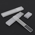 Miniatyrbild 3 av 8: Professionell Nanoglas Nagelfil Nagelbuffert Slipning Buffning Polerremsa ManikyrverktygQuadrangle Nagelfil