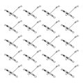 Miniatyrbild 6 av 8: 20st T Shape Luminous Fishing Swivel 3 Way Connector Cross Line Rolling Swivel med pärlor8x10 #