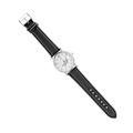 Miniatyrbillede 8 af 8: Moderigtigt PU-læderarmbånd Kvartsur Dame Kvinde Analogt Armbåndsur Sort