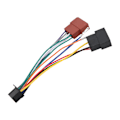Miniatyrbillede 5 af 8: ISO Ledningsnet Adapter Bilstereo Radio Ledningsnet Adapter Udskiftning til Pioneer Gammel Lyd
