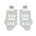 Miniatyrbilde 1 av 8: 1 Par Helikopter Nedre Aluminiumsark Erstatning Helikopter Oppgraderingsdeler for WLtoys V912 A RC Fly