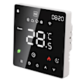 Miniatyrbillede 6 af 8: 16A Smart Termostat LCD Farve Touchscreen PC Programmerbar Elektrisk Varmetermostat til Hjem Hotel Kontor AC 90 til 240V Uden WiFi