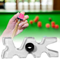 Pikkukuva 6 / 8: Läpinäkyvä akryyli Snooker Biljardi Köteline Moosehead Heads Tarvikkeet Nine Ball Clubille