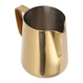 Miniatyrbilde 8 av 8: Melkeskummer Dual Scale 304 Rustfritt Stål Melkeskummer Kopp Kaffe Dampkanne For Latte Art 550ML Gull