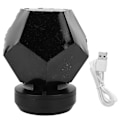 Miniatyrbillede 1 af 8: Innovativ stjernehimmel projektionslampe USB-drevet natlampe til hjemmet Blåt lys