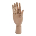 Miniatyrbild 2 av 8: Flexibel trähandmodell Rörlig träkonstnärsdocka Handfigur Handmodell för skissning Ritning Målning 7116A 0201 Högerhand liten