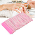 Miniatyrbild 8 av 8: 100 st Nagelfil Dubbelsidig Nagelbuffert Slipning Buffning Polerremsa Manikyrverktyg Rosa