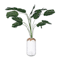 Pikkukuva 7 / 8: 1:12 Miniatyyridokkitalon kasvit Elävä banaanipuun simulaatio Bonsai-kasvikoriste L