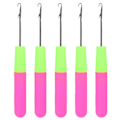 Miniatyrbillede 2 af 8: Hæklenål med låsenål Nål Hårførlængelse Fletning Håndværk Skill Tool Kit M
