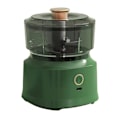Miniatyrbild 1 av 8: Elektrisk kötthackare mixer Multifunktionsblad i rostfritt stål Effektiv säker matmixer för kök Ljusgrön
