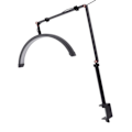 Miniatyrbilde 7 av 8: LED Halvmånelys Vippelysbordlampe 360 graders Rotasjon 3 Farger 10 Trinn Dimbar Vippelysforlengelse Beauty Fill Light 20W EU-kontakt 100‑240V