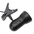 Miniatyrbillede 6 af 8: LED-klemme arbejdslampe 360 grader drejeligt hoved E27 Bordlampeholder Plug and Play Clip On Læselampe EU-stik 85‑265V