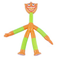 Miniatyrbillede 1 af 8: Lang hals poppende rør Fidget Legetøj Interessant udvidende stræk rør Sensorisk Legetøj Soveværelse Orange