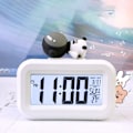 Miniatyrbild 5 av 8: Elektronisk klocka Söt tecknad LED-skärm Desktop Elektroniskt larm Data Tidskalender Temperaturklocka Spaceman