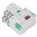 Miniatyrbild 7 av 8: Automatisk överföringsbrytare Dual Power 3P Controller AC400V Rail Mount for Factory Farm 100A