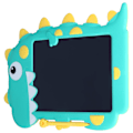 Miniatyrbilde 7 av 8: LCD-tegnetbrett Dinosaurieformet elektronisk doodleboard slettetavle for barn2#