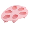 Miniatyrbillede 5 af 8: 3D kaninform silikoneform kage bageform hul glas chokolade form værktøj rosa