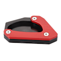 Miniatyrbilde 7 av 8: Motorsykkel Støttefotforlengelse Støtteplate Aluminium Legering Utbytting for Suzuki V STROM 650XT DL650 2004‑2020 Rød