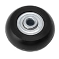 Pikkukuva 6 / 8: 2 kpl matkalaukkujen pyöriä, hiljainen kumipyörä, pyörivä, laakeri, korjaussarja, 40 mm X 18 mm