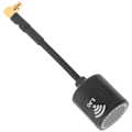Miniatyrbillede 7 af 8: 5.8Ghz MMCX 2.8dbi RHCP High Gain Lang antenne til FPV Racing Drone RC Dele Sort Vinkel