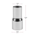 Miniatyrbilde 8 av 8: Universal rustfritt stål eksosrørkobling Slangetilpasning Reduserer Modifisert del 51MM / 63MM