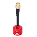 Miniatyrbillede 2 af 8: 5,8Ghz 3dBi RHCP Høj Gain-antenne til FPV Racing Drone RC-dele Tilbehør (rouge Trou Intérieur RP-SMA) rouge Trou intérieur RP-SMA