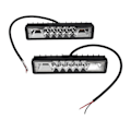 Miniatyrbillede 7 af 8: LED Arbejdslys 12‑85V 48W Hvid Gul Lysfarve IP67 Vandafvisende Fleksibel Forlygte Kørelygter til Offroad Truck Traktor Båd