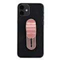 Miniatyrbilde 6 av 8: MOMO STICK Smartphone Stativ og Stropp Fingerholder Klebrighet 3‑trinns Justerbar ABS Rosa