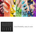 Miniatyrbillede 7 af 8: 500 stk Falske Negletips Kunstig Fransk Halv Manikyr Negletips Nail Art Tilbehør Transparent
