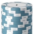 Miniatyrbild 5 av 8: 20 st Pokerchipset Klart utskrift av stora siffror Professionella spelräkneskivor för brädspel 1