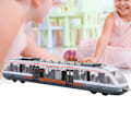 Miniatyrbilde 5 av 8: Pedagogiske leker for barn Simulering Legering Tog Modell Billeksak Bursdagsgave for barn (hvit)