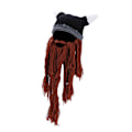 Miniatyrbillede 2 af 8: Vinter varm Pirat Horn Stil Strikket Hæklet Slouch Baggy Basker Beanie Hat Kasket Brun