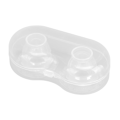Miniatyrbild 5 av 8: 2 st Bröstvårtkorrektor Amning Transparent Silikon Nipple Suckers för gravida kvinnor