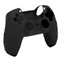 Miniatyrbilde 2 av 8: Matvarekvalitet sklisikkert silikon spillkonsollbeskyttelse Gamepad håndtak for PS5 joystick (svart)
