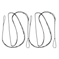 Miniatyrbillede 6 af 8: 12-strenget Traditionel Recurve Buesnor Polyester Udskiftning Buesnor Jagtudstyr