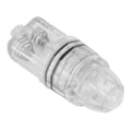Miniatyrbillede 6 af 8: Dybhavsslyngelys Transparent Plast AA Batteridrevet LED Fiskeri Lys til Trolling Hav Ferskvand Hvid
