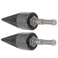 Miniatyrbild 5 av 8: 2st Twist Wood Splitter Wood Cone Punch Borr Split Tool Hardware 32mm