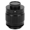 Miniatyrbillede 1 af 8: Mikroskopkameraadapter Trinokulært stereomikroskoprør 1X 38mm C-monteret linseadapter