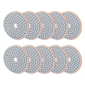 Miniatyrbillede 3 af 8: 10 stk 3 tommer slibeskiver Pad polering polerdiamant til marmorbetonsten 300 mesh