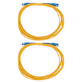 Miniatyrbillede 8 af 8: 2 stk fiberoptisk kabel Gentagne gange brug Plug-in lås Keramisk materiale Fiber patchkabel