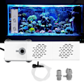 Miniatyrbild 8 av 8: ZYN61 Inbyggt Fish Tank Filter Dränkbart Tyst Aquarium Filter Vattenpumplåda (EU-kontakt 220V)