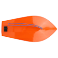 Miniatyrbillede 8 af 8: Plastik Fiske Trolling Dykkebræt Orange Farve Bærbar Værktøj Tilbehør til Fiskeri Båd 270mm/10.6in