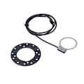 Miniatyrbilde 5 av 8: Sykkel Power Pedal Assist Sensor Støvtett Kompakt Dobbel Magnetisk Krets Lettvekts Puls Booster Sensor