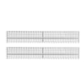 Miniatyrbillede 1 af 6: 2 stk. lineal klar skala tyk DIY quiltning syning grafisk design takket kant lineal