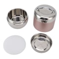 Miniatyrbilde 4 av 8: 1,5L Termisk matbeholder i rustfritt stål, flerlags lekkassikre isolerte lunsjbokser med tetningslokk for arbeid Rose Gold