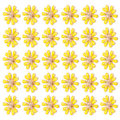 Miniatyrbillede 3 af 8: 30 stk. Rhinestone Applikationer Solsikke Sommerfugl DIY Hårpynt Legeringstilbehør 1,8 cm/0,7 tommer Gul Daisy