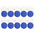 Miniatyrbillede 1 af 3: Kvinders 20-styks Ansigtspulverpuffer Makeup Foundation Svamp